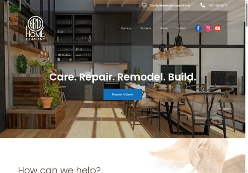 bendhomecompany.com capture - 2025-08-24 09:43:10