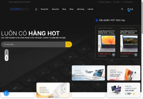 xanhtech.com capture - 2025-08-24 10:04:16