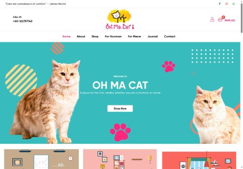 ohmacat.com capture - 2025-08-24 11:33:30
