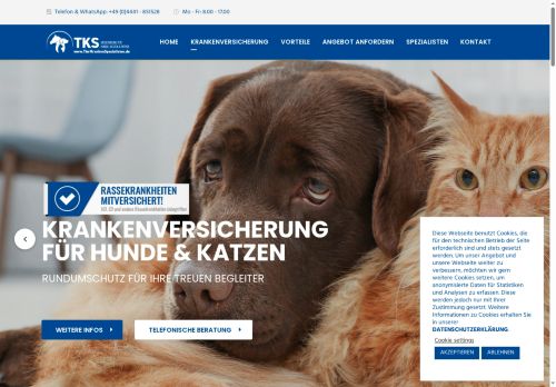 tierkrankenspezialisten.com capture - 2025-08-24 12:41:40