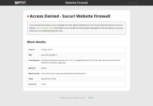 qacousticscanada.com capture - 2025-08-24 13:14:40