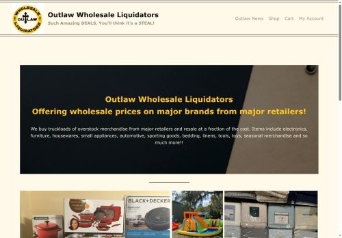 outlaw-wholesale.com capture - 2025-08-24 14:07:51