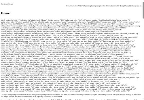 thecrazysisters.com capture - 2025-08-24 16:25:17