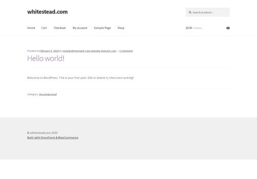 whitestead.com capture - 2025-08-24 17:49:31