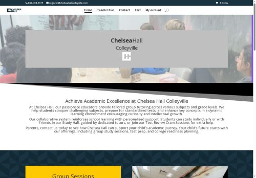 chelseahallcolleyville.com capture - 2025-08-24 23:38:06