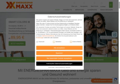 energiesparmaxx.com capture - 2025-08-25 00:30:04