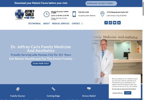 drjeffcarlsfamilymedicineandaesthetics.com capture - 2025-08-25 01:48:56