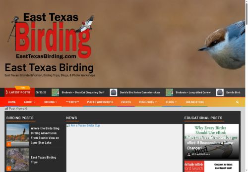 easttexasbirding.com capture - 2025-08-25 01:48:56