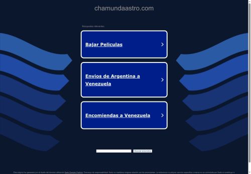 chamundaastro.com capture - 2025-08-25 03:48:40