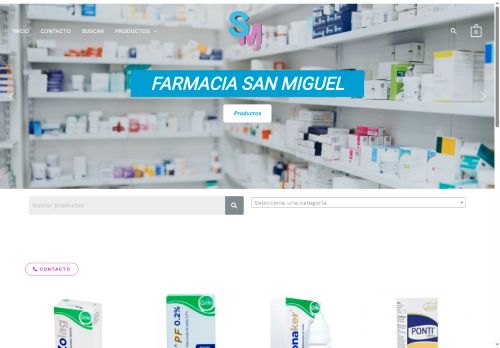 mifarmaciasanmiguel.com capture - 2025-08-25 07:59:17