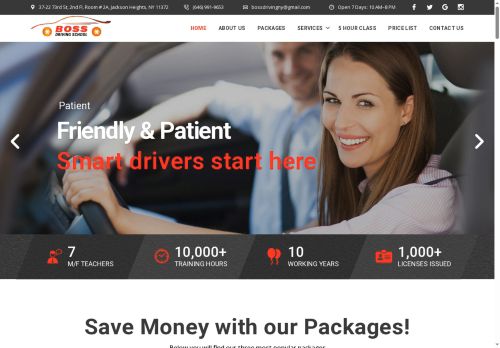 bossdrivingschoolny.com capture - 2025-08-25 09:12:49