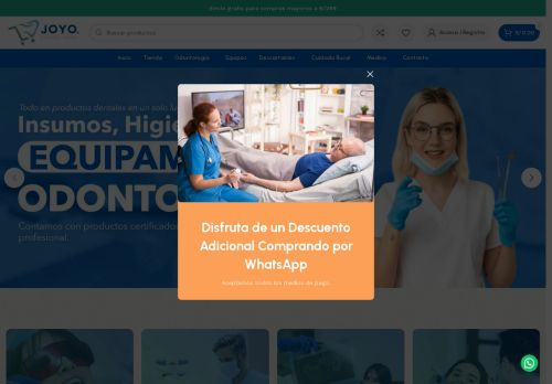 joyodentalshop.com capture - 2025-08-25 12:10:29