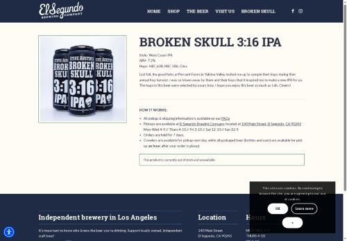 brokenskullipa.com capture - 2025-08-25 16:06:19