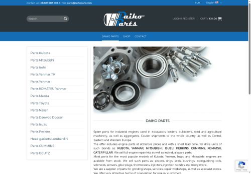 daihoparts.com capture - 2025-08-25 17:31:56