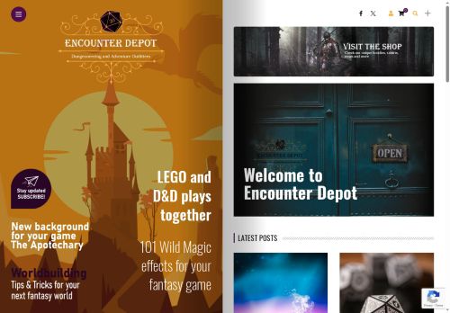 encounter-depot.com capture - 2025-08-25 18:28:29