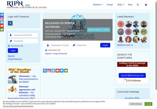 releasedinpowernetwork.com capture - 2025-08-25 20:56:55