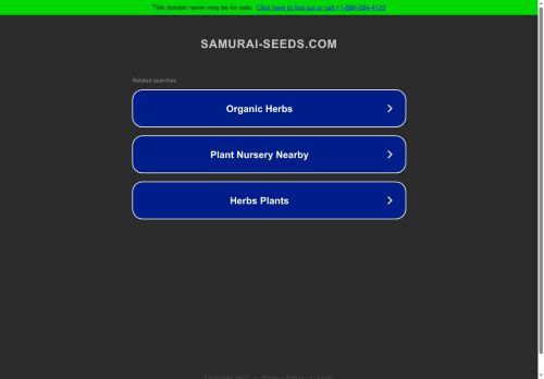 samurai-seeds.com capture - 2025-08-25 23:34:34