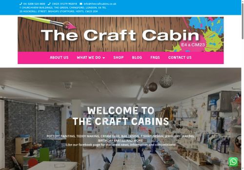 thecraftcabins.com capture - 2025-08-26 01:05:06