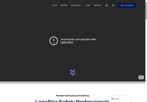 lonestarsafetypro.com capture - 2025-08-26 01:18:17