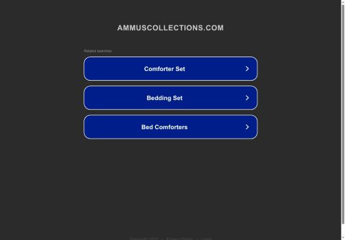 ammuscollections.com capture - 2025-08-26 02:37:59