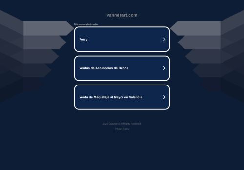 vannesart.com capture - 2025-08-26 07:10:05