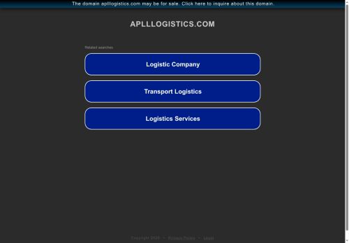aplllogistics.com capture - 2025-08-26 07:58:51