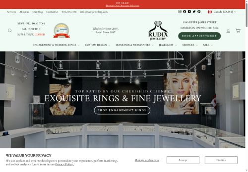 hamilton-jewellery.com capture - 2025-08-26 10:36:04