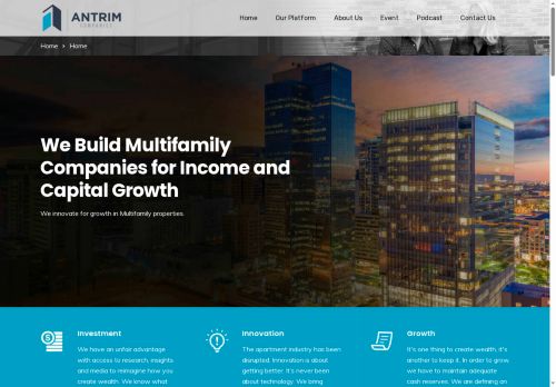 antrimcompanies.com capture - 2025-08-26 13:25:50