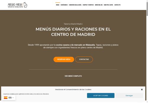 restaurantesmadridmadriz.com capture - 2025-08-26 14:49:23