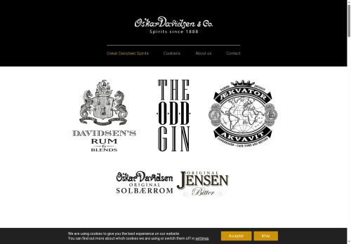 oskar-davidsenspirits.com capture - 2025-08-26 15:26:01