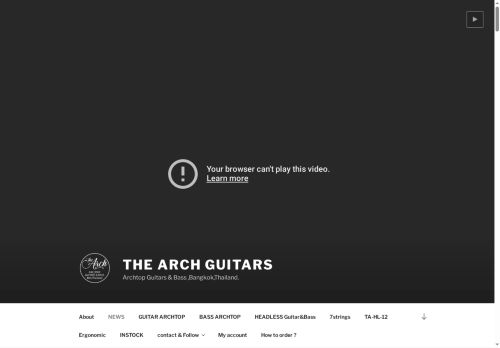 thearchguitar.com capture - 2025-08-26 18:35:40