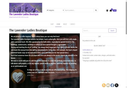 thelavenderladiesboutique.com capture - 2025-08-26 19:01:56