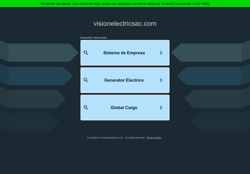 visionelectricsac.com capture - 2025-08-26 19:06:04