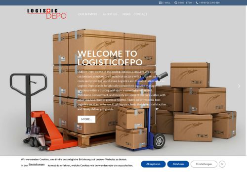 logisticdepo.com capture - 2025-08-26 19:50:00