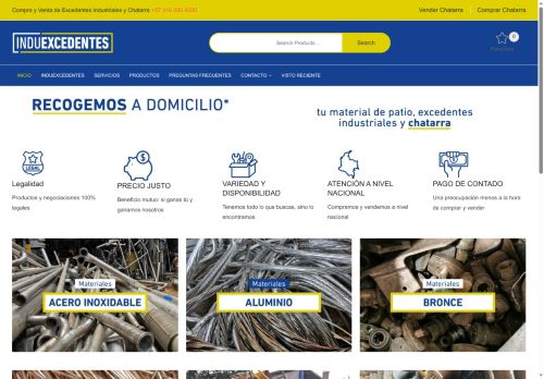 exedentesindustriales.com capture - 2025-08-27 00:13:12