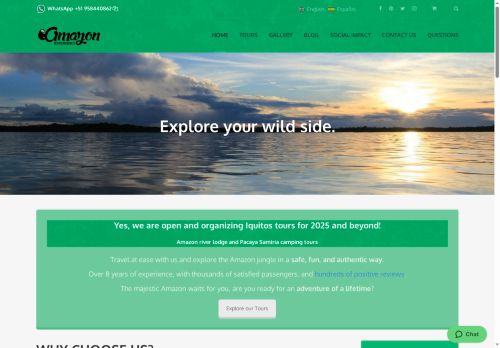 amazonexperienceiquitos.com capture - 2025-08-27 00:35:12