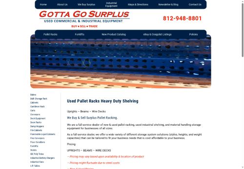 chicagousedpalletrack.com capture - 2025-08-27 03:34:03