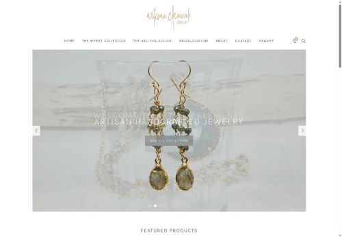 artisanelementsjewelry.com capture - 2025-08-27 06:51:49