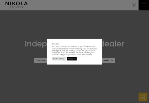 nikola-brussels.com capture - 2025-08-27 09:17:40