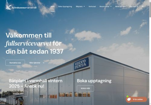 bjornhammarvarvet.com capture - 2025-08-27 10:19:45