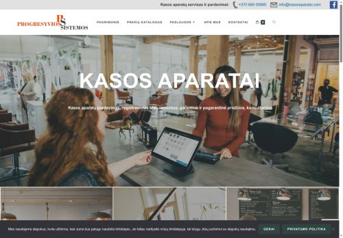 kasosaparatai.com capture - 2025-08-27 11:31:53