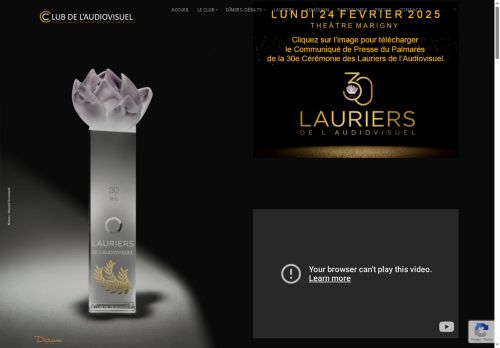lauriers-audiovisuel.com capture - 2025-08-27 12:23:30