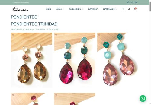 pendientesswarovski.com capture - 2025-08-27 12:24:46