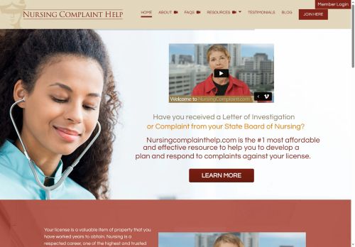 nursingcomplainthelp.com capture - 2025-08-27 12:48:00