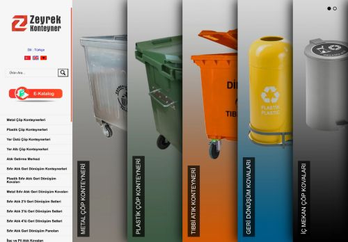 zeyrekcopkonteyner.com capture - 2025-08-27 14:43:31