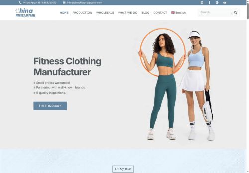 chinafitnessapparel.com capture - 2025-08-27 15:58:19