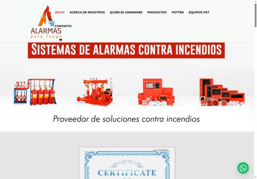 alarmasparafuego.com capture - 2025-08-27 16:01:27