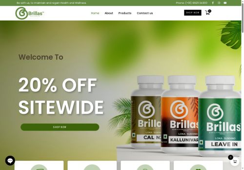 brillaswellness.com capture - 2025-08-27 17:36:25