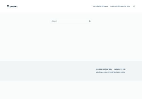 xqmano.com capture - 2025-08-27 17:41:03