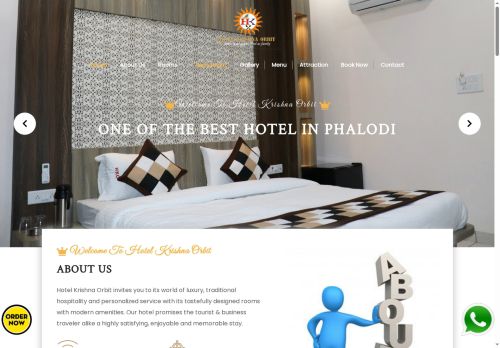 hotelkrishnaorbit.com capture - 2025-08-27 18:46:34